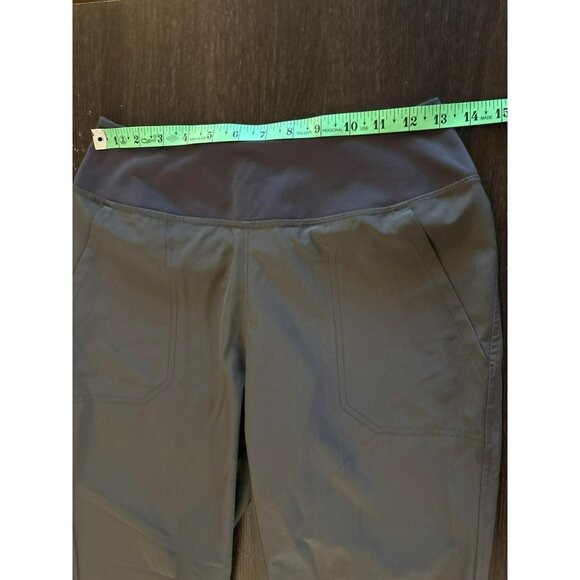 Patagonia Happy Hike Jogger Pants Gray Elastic Waistband Lightweight Activewear - Picture 7 of 9